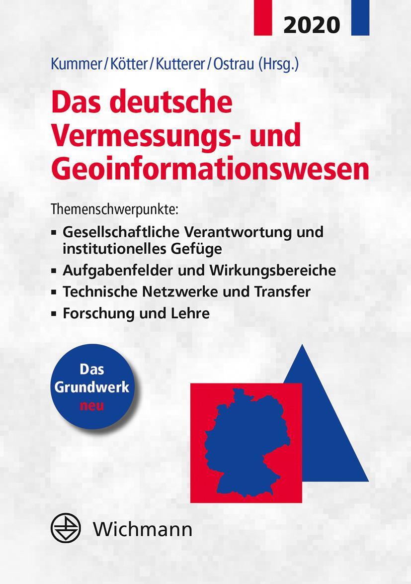 Bild: 9783879076765 | Das deutsche Vermessungs- und Geoinformationswesen 2020 | Buch | 2020