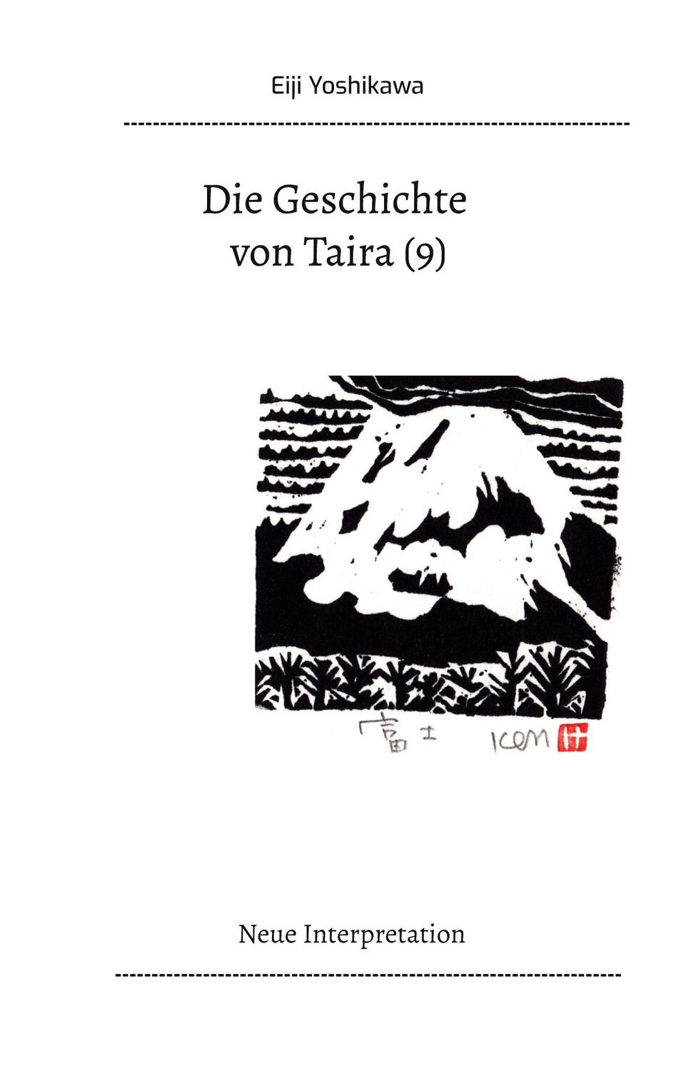 Cover: 9783757807825 | Die Geschichte von Taira (9) | Neue Interpretation | Eiji Yoshikawa