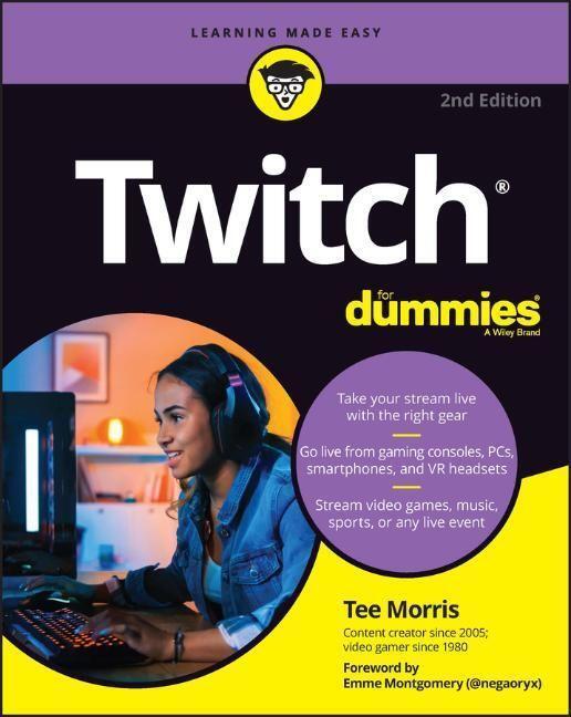 Cover: 9781119901570 | Twitch For Dummies | Tee Morris | Taschenbuch | For Dummies | Englisch
