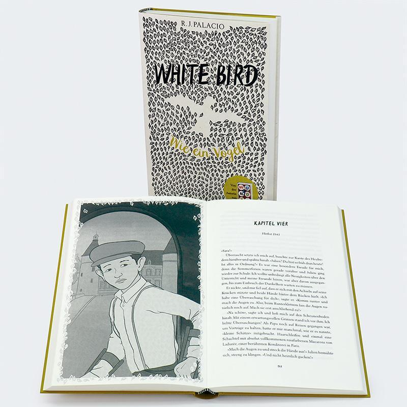 Bild: 9783446275065 | White Bird - Wie ein Vogel | Ab 11. April 2024 im Kino! | Palacio