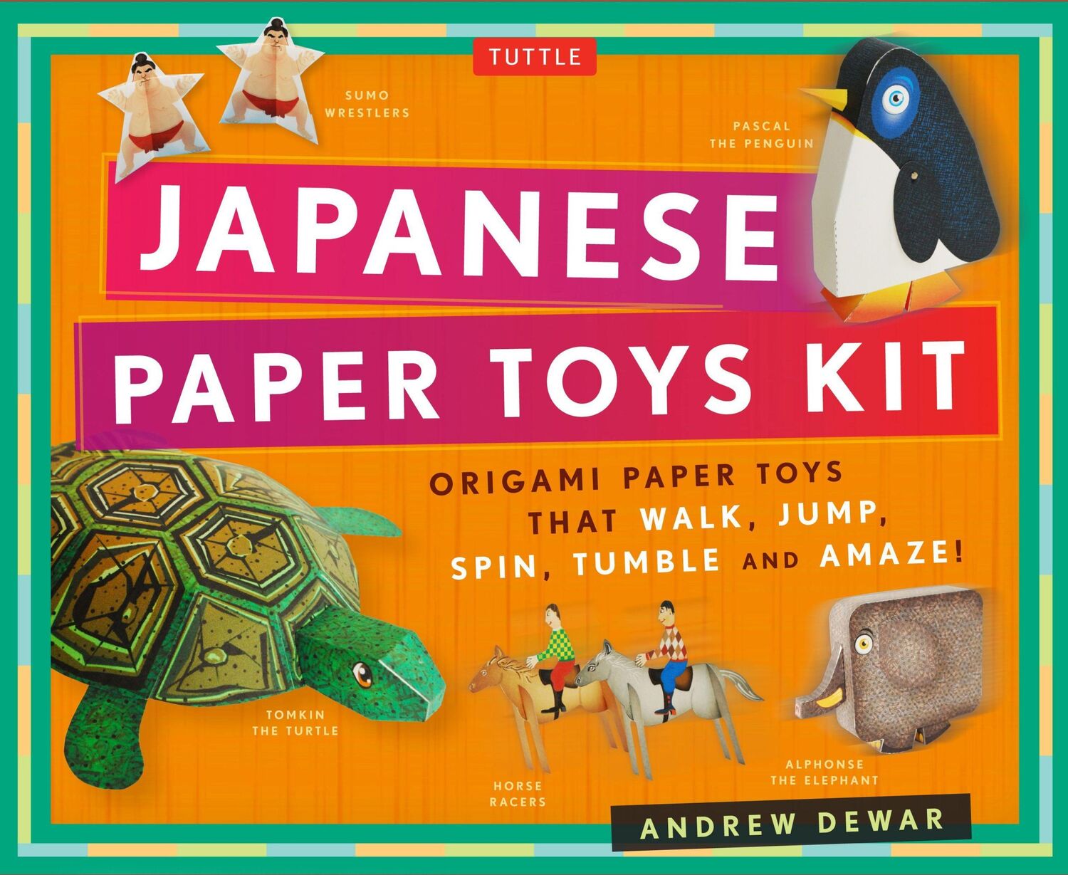 Cover: 9780804846325 | Japanese Paper Toys Kit | Andrew Dewar | Taschenbuch | Englisch | 2016