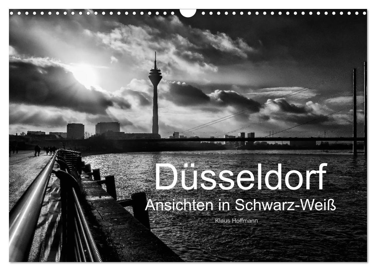 Cover: 9783435610907 | Düsseldorf Ansichten in Schwarz-Weiß (Wandkalender 2025 DIN A3...