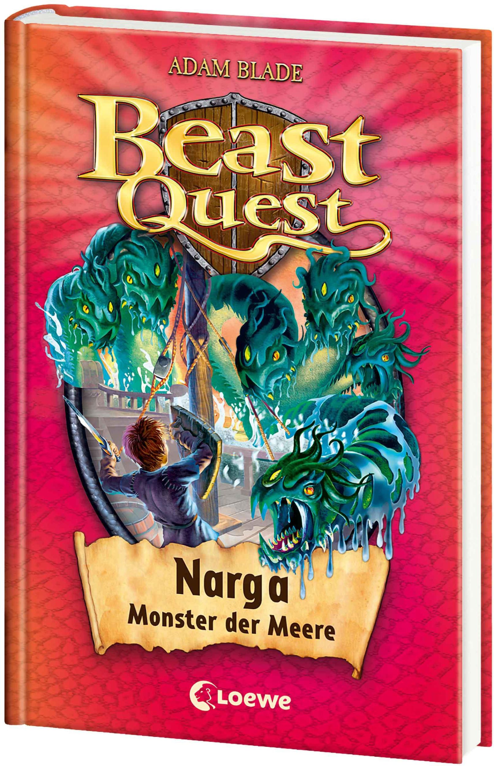 Cover: 9783785571491 | Beast Quest 16. Kaymon, Höllenhund des Grauens | Adam Blade | Buch