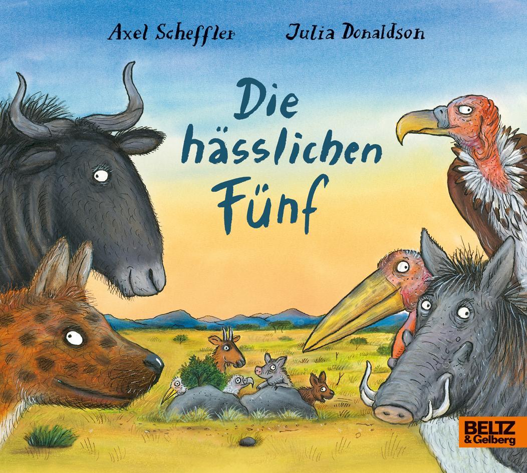 Cover: 9783407758095 | Die hässlichen Fünf | Vierfarbiges Pappbilderbuch | Scheffler (u. a.)