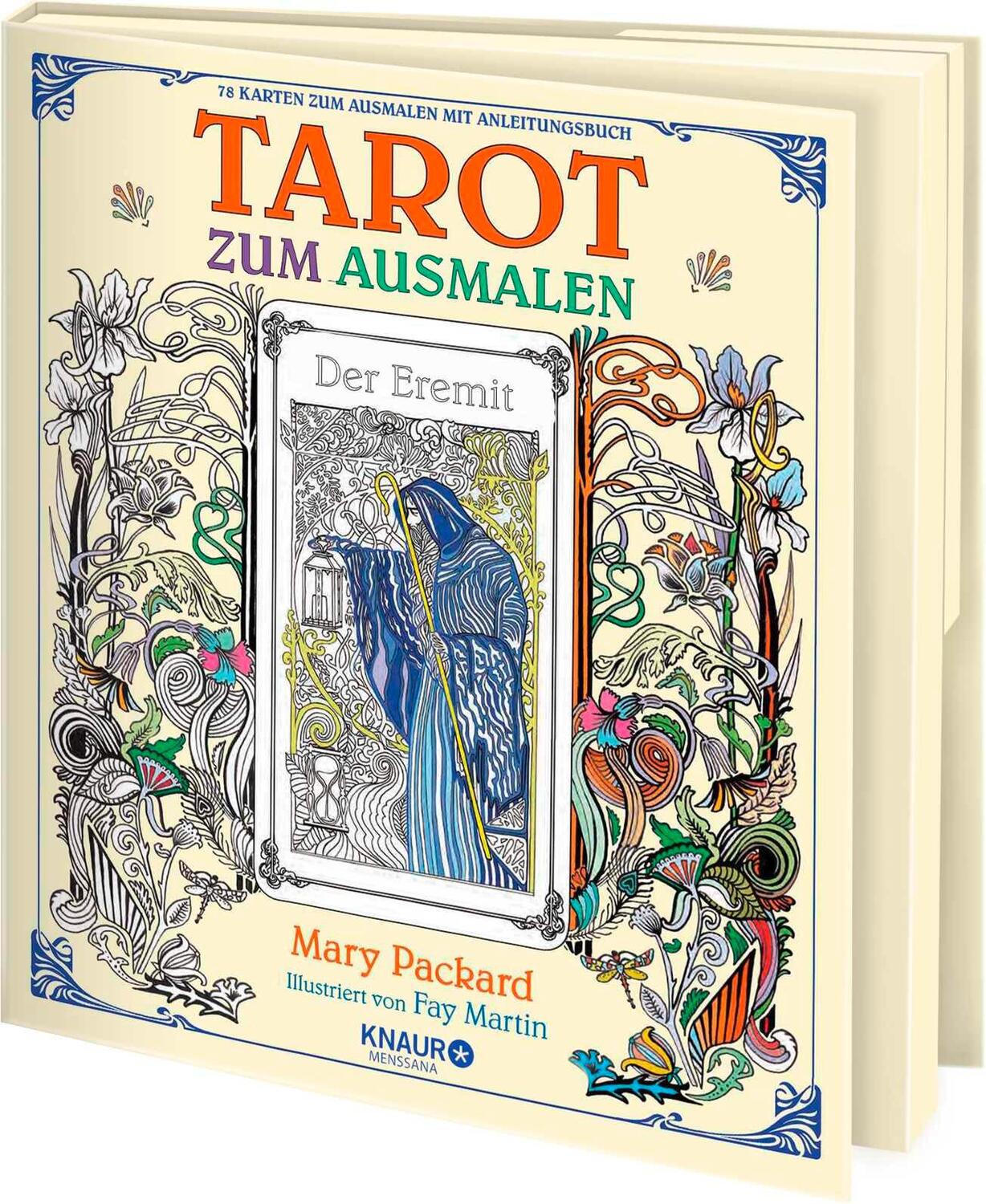 Cover: 9783426659106 | Tarot zum Ausmalen | Mary Packard | Taschenbuch | 96 S. | Deutsch