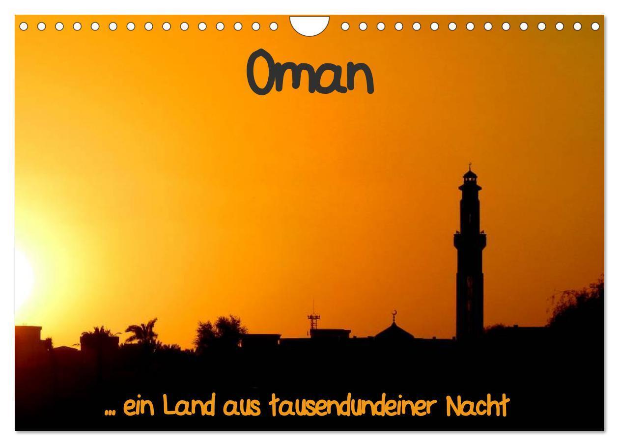 Cover: 9783435720316 | Oman (Wandkalender 2025 DIN A4 quer), CALVENDO Monatskalender | Dürr