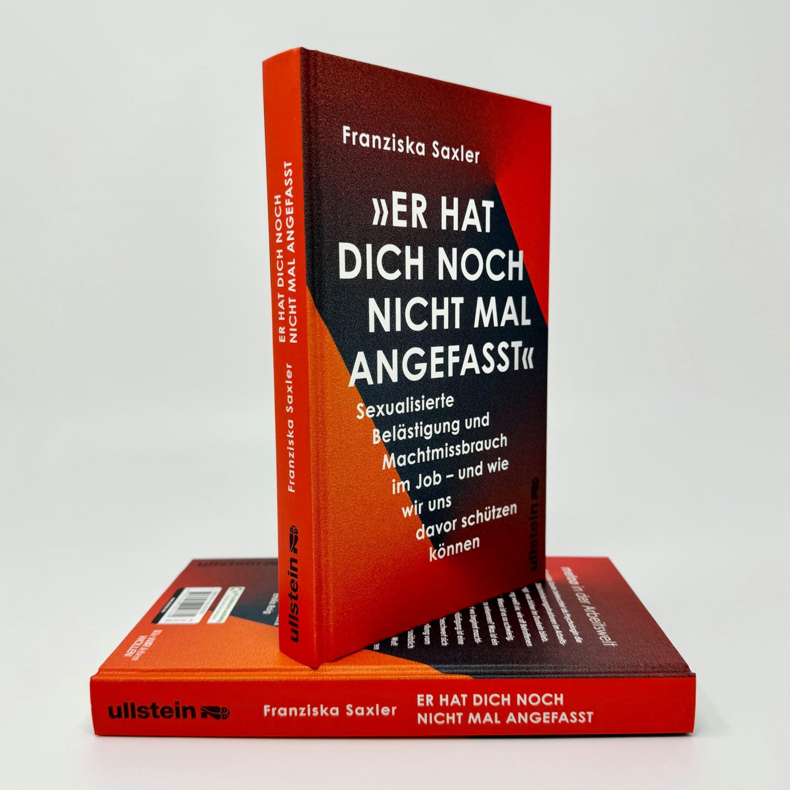 Bild: 9783550202780 | 'Er hat dich noch nicht mal angefasst' | Franziska Saxler | Buch