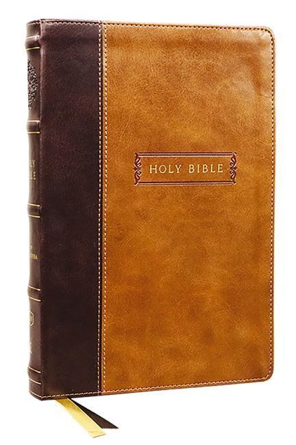 Cover: 9781400332038 | KJV, Center-Column Reference Bible with Apocrypha, Leathersoft,...