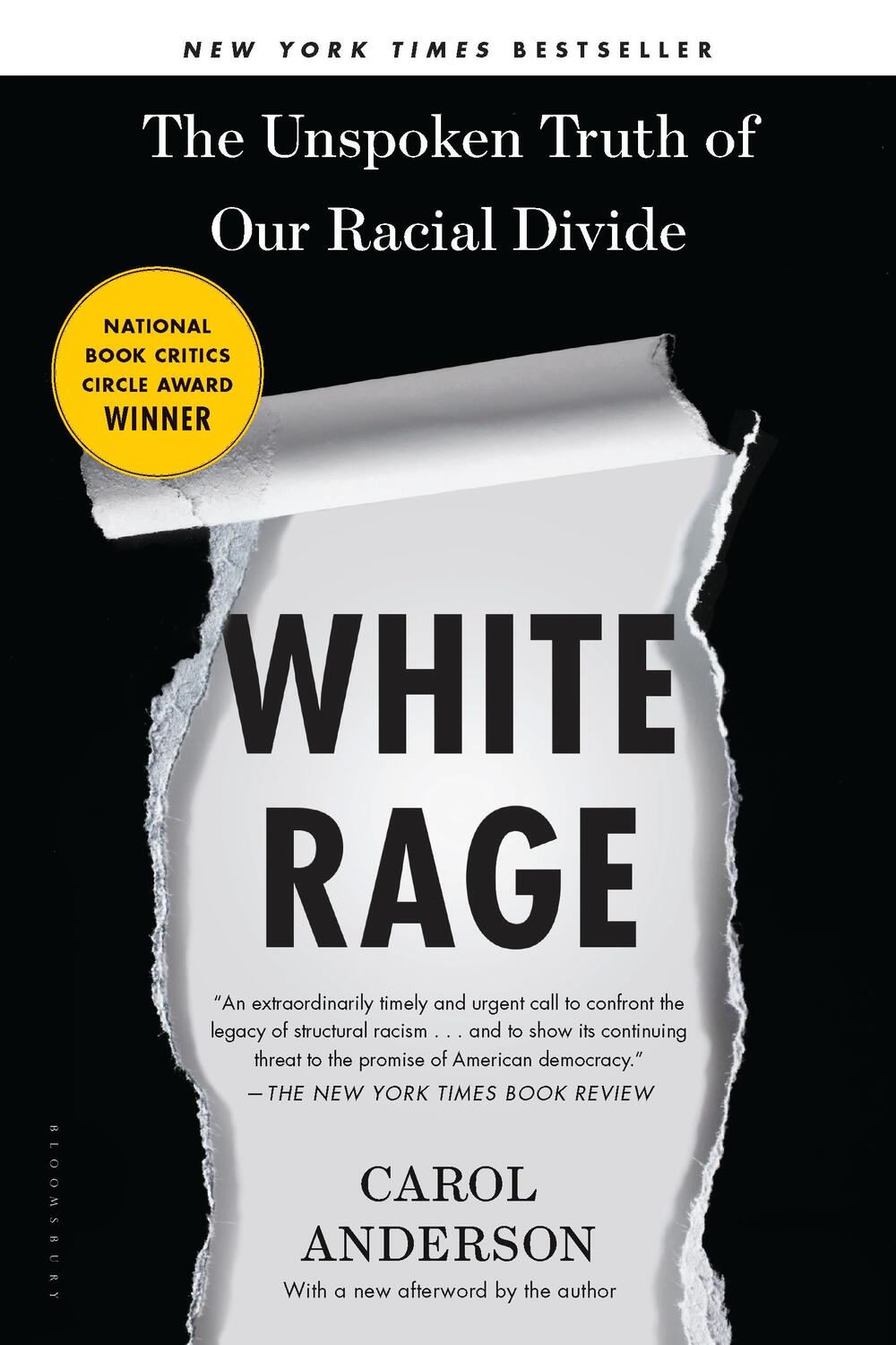 Cover: 9781526631640 | White Rage | The Unspoken Truth of Our Racial Divide | Carol Anderson