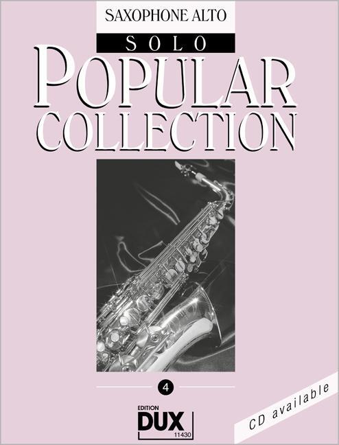 Cover: 4031658114302 | Popular Collection 4 | Saxophone Alto Solo | Arturo Himmer | Broschüre