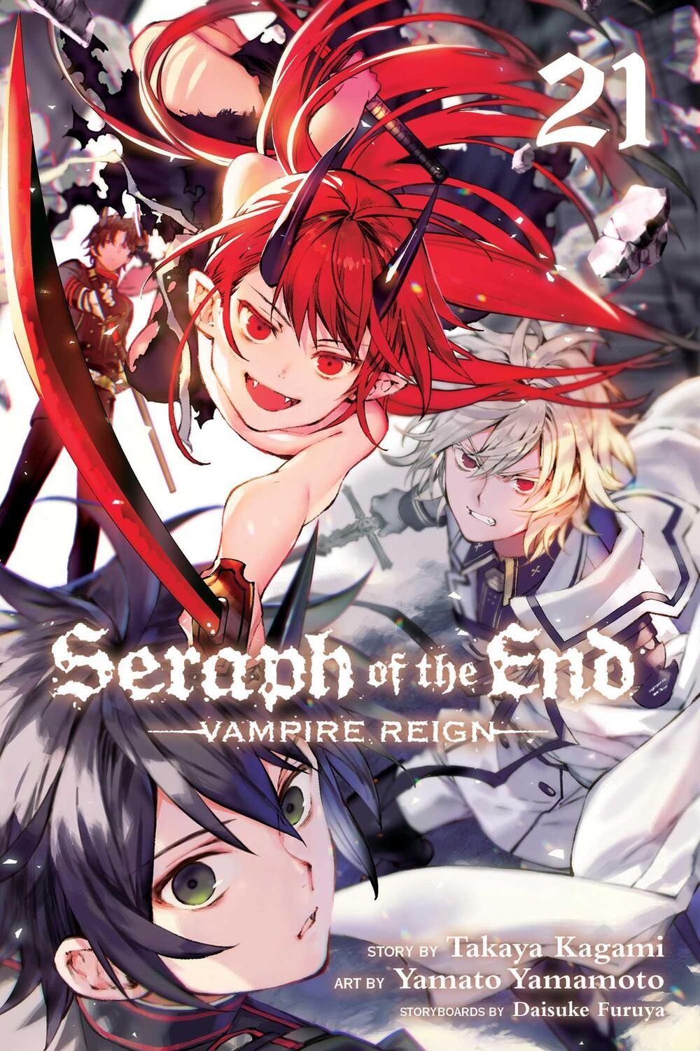 Cover: 9781974710638 | Seraph of the End, Vol. 21 | Vampire Reign | Takaya Kagami | Buch