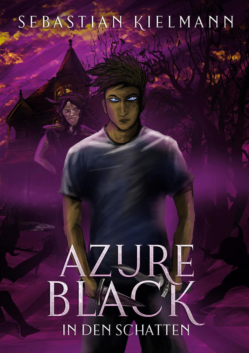 Cover: 9783748119951 | Azure Black | In den Schatten | Sebastian Kielmann | Taschenbuch