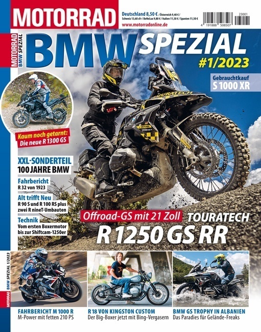 Cover: 9783613321113 | Motorrad BMW Spezial - 01/2023 | Taschenbuch | 130 S. | Deutsch | 2023