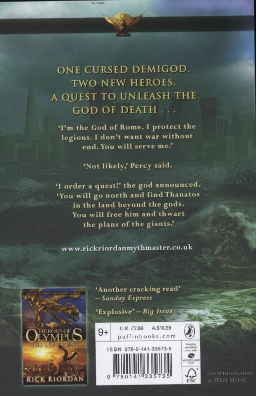 Rückseite: 9780141335735 | Heroes of Olympus 02. The Son of Neptune | Rick Riordan | Taschenbuch