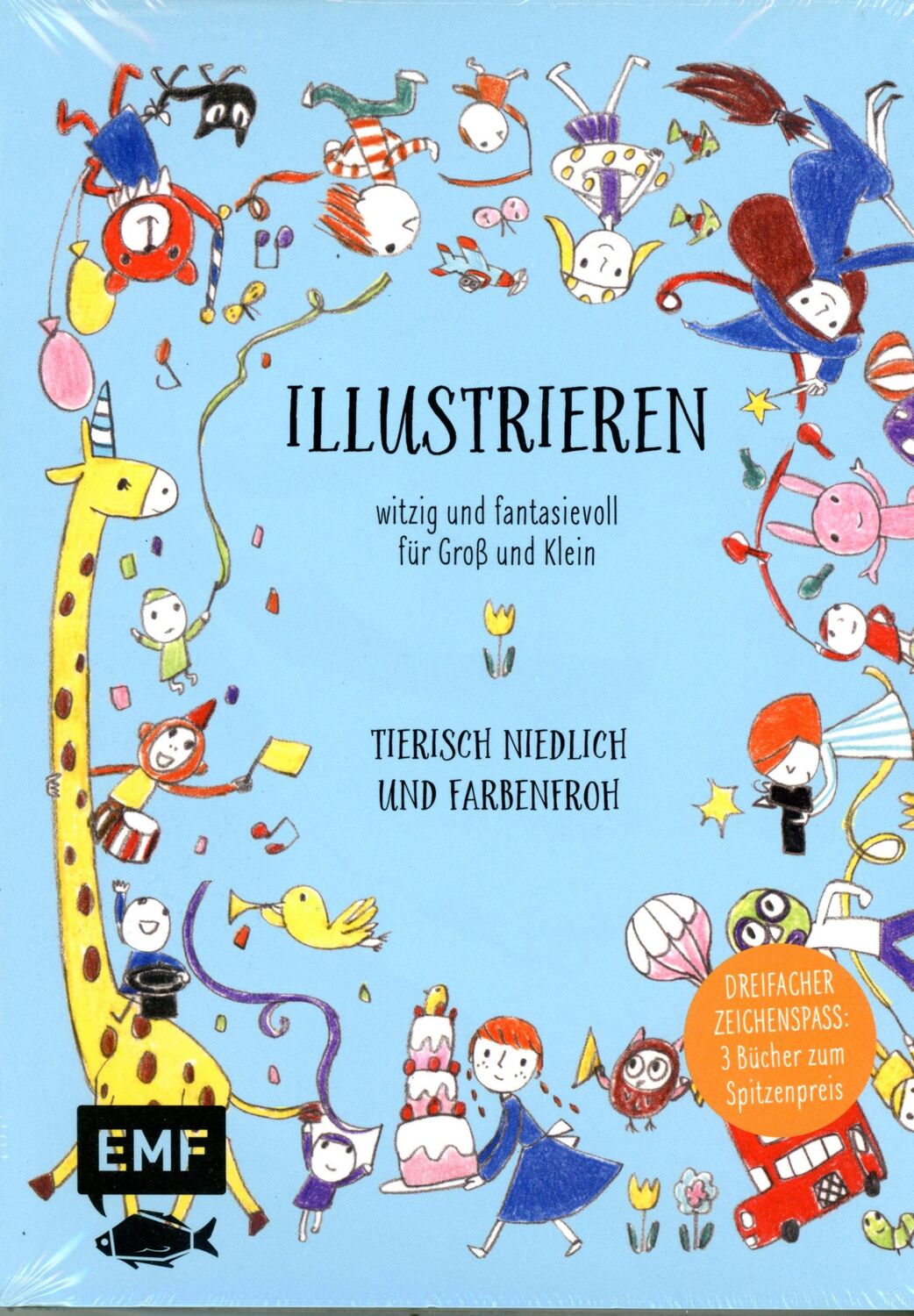 Cover: 9783745900941 | Illustrieren - witzig und fantasievoll für Groß und Klein | Buch