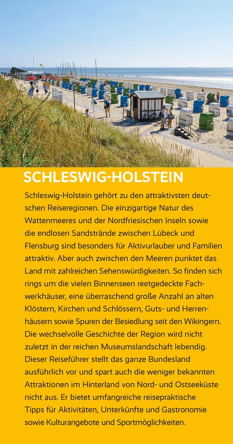 Bild: 9783897945609 | Reiseführer Schleswig-Holstein | Franz-Josef Krücker | Taschenbuch