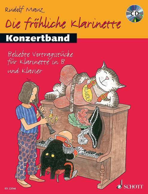 Cover: 9783795709969 | Die fröhliche Klarinette | Rudolf Mauz | 2017 | Schott Music, Mainz