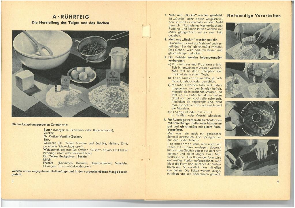 Bild: 9783767017351 | Backen macht Freude - Reprint 1952 | Dr. Oetker | Taschenbuch | 168 S.