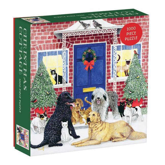 Cover: 9780735356887 | Christmas Cottage Square Boxed 1000 Piece Puzzle | Pat Scott | 2019