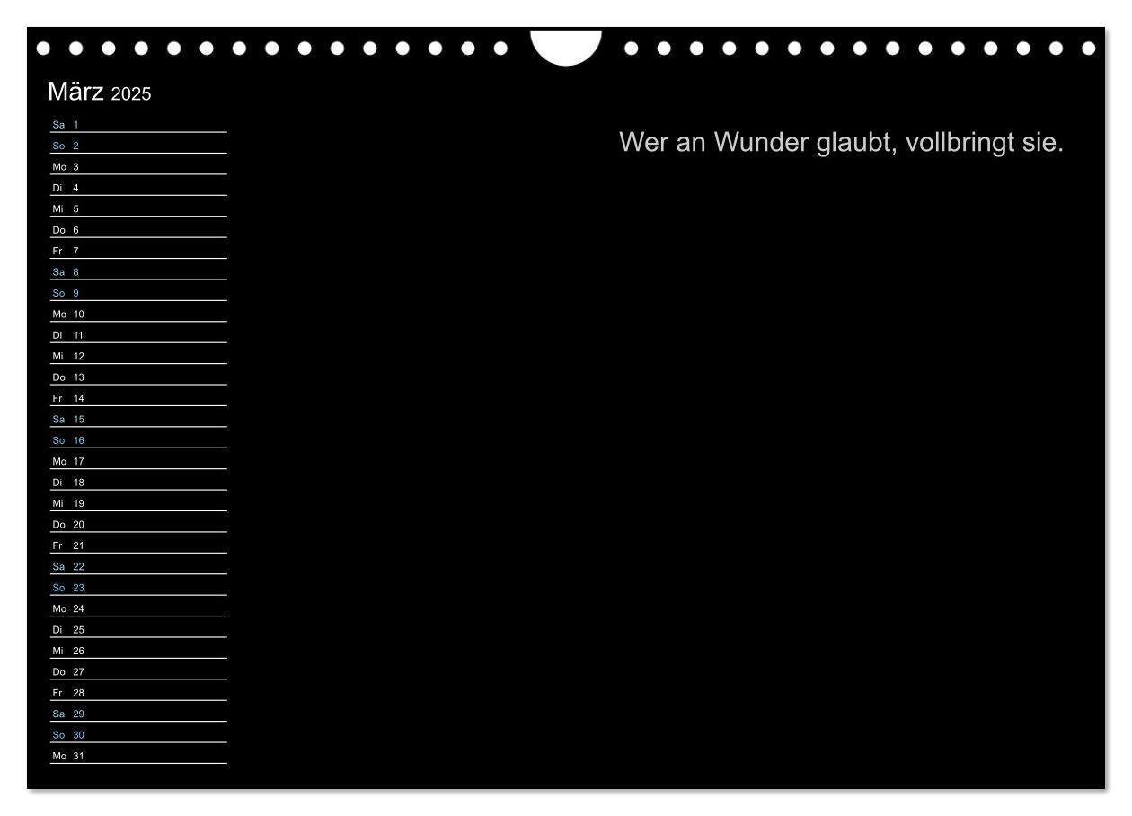 Bild: 9783457166994 | Mein Persönlicher Kalender (Wandkalender 2025 DIN A4 quer),...