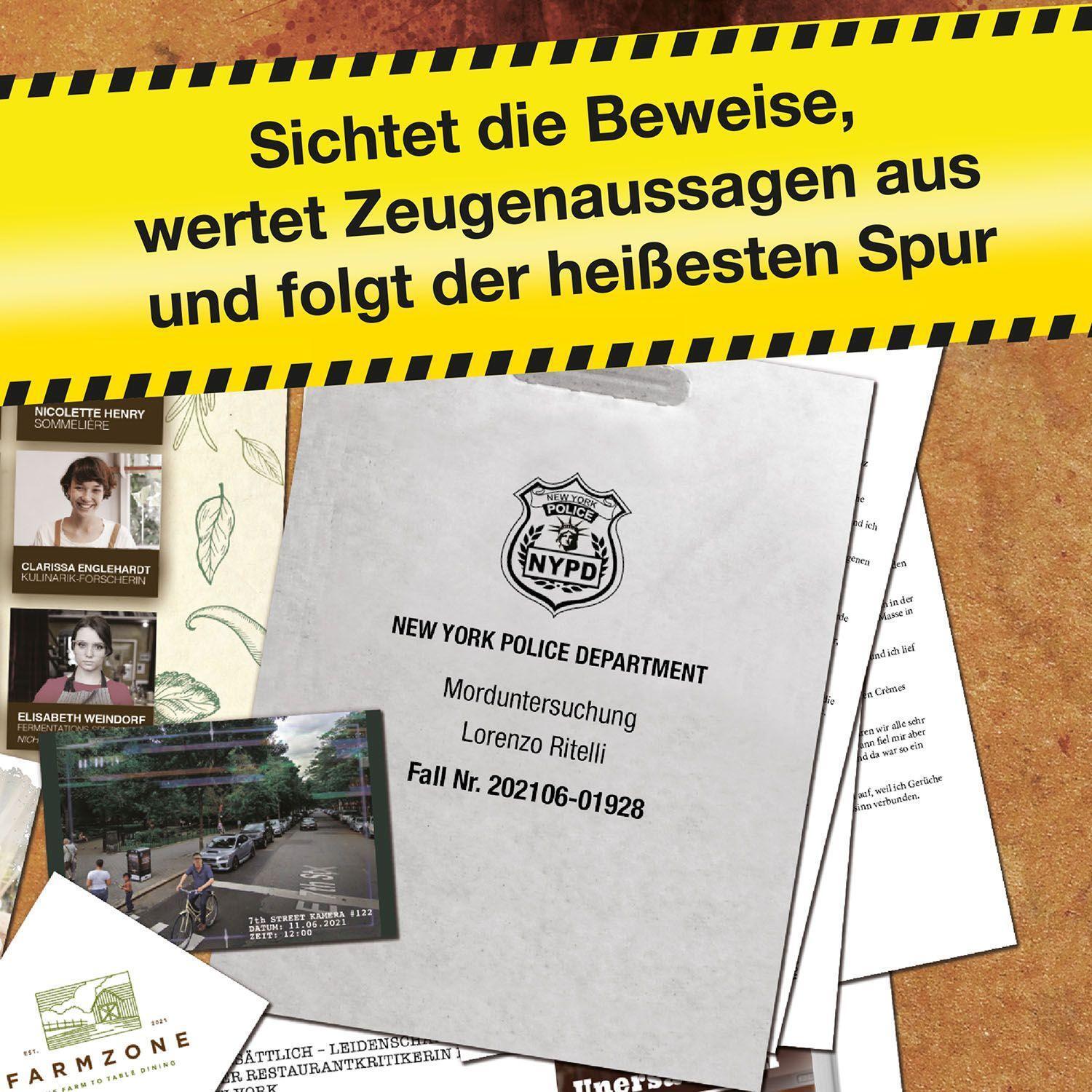 Bild: 4002051683276 | Murder Mystery Case File - Mord à la carte | Spiel | Deutsch | 2022