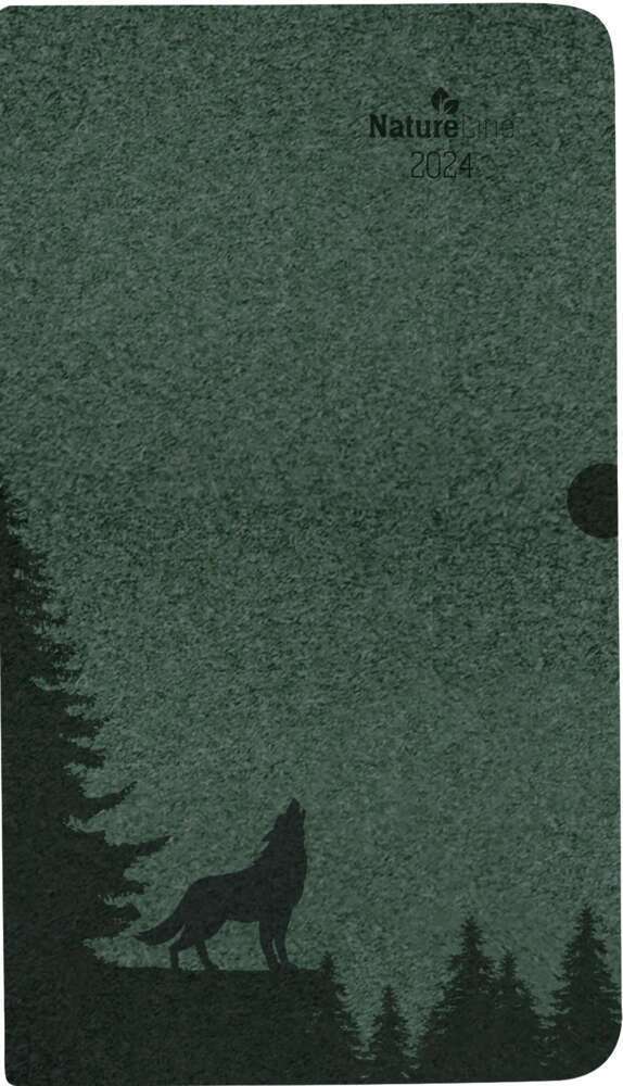 Cover: 4251732339999 | Taschenkalender Nature Line Pine 2024 - Taschen-Kalender 9x15,6 cm...