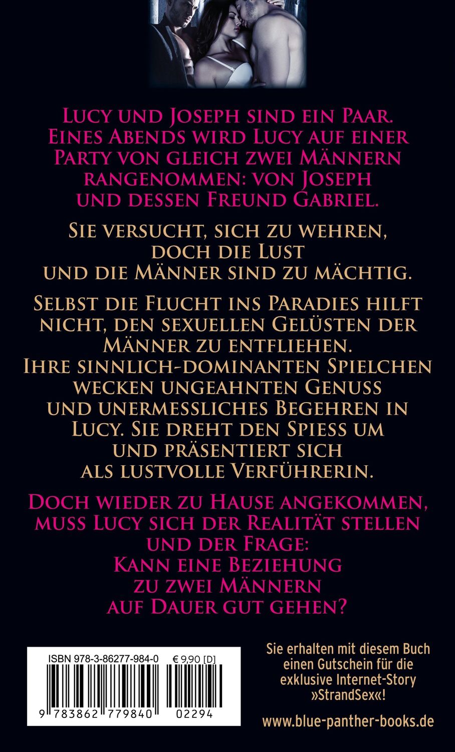 Rückseite: 9783862779840 | Wehrlose Begierde - Sind drei einer zuviel? Erotischer Roman | Greyman