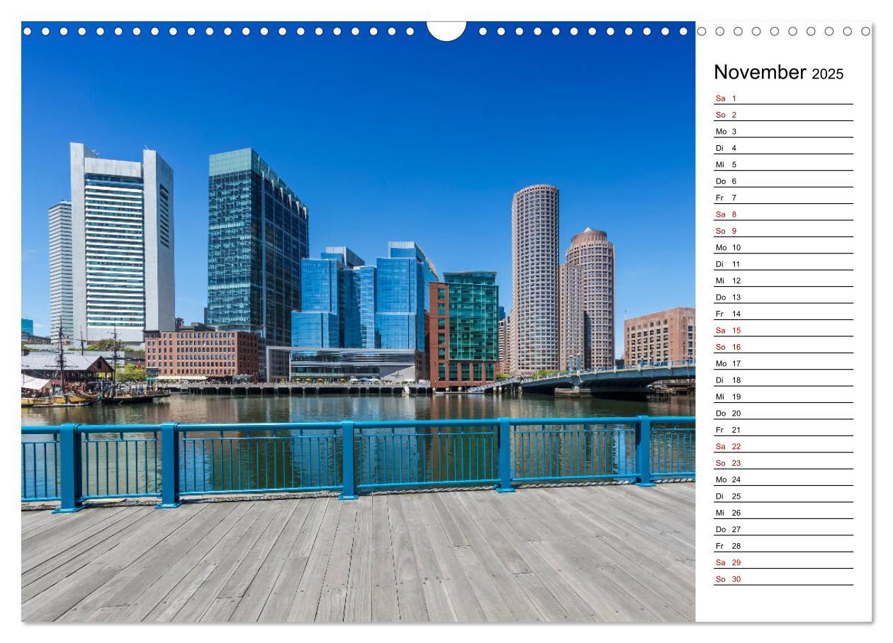 Bild: 9783435368402 | Stadtansichten aus Boston (Wandkalender 2025 DIN A3 quer), CALVENDO...