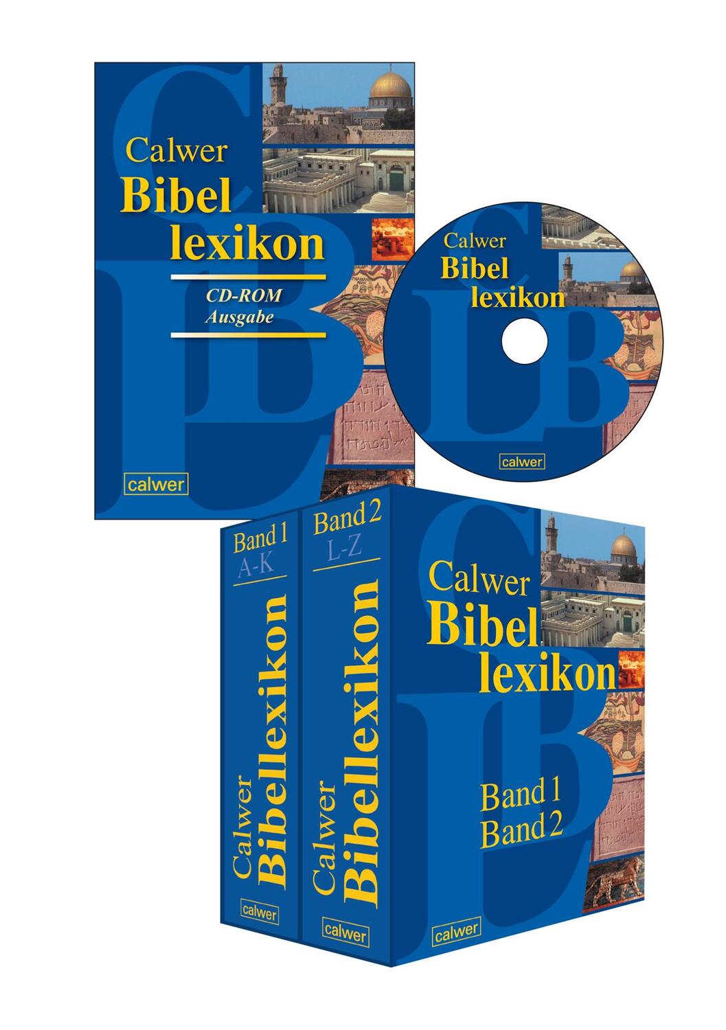 Cover: 9783766843739 | Kombi-Paket: Calwer Bibellexikon CD-ROM + Printausgabe | Betz (u. a.)