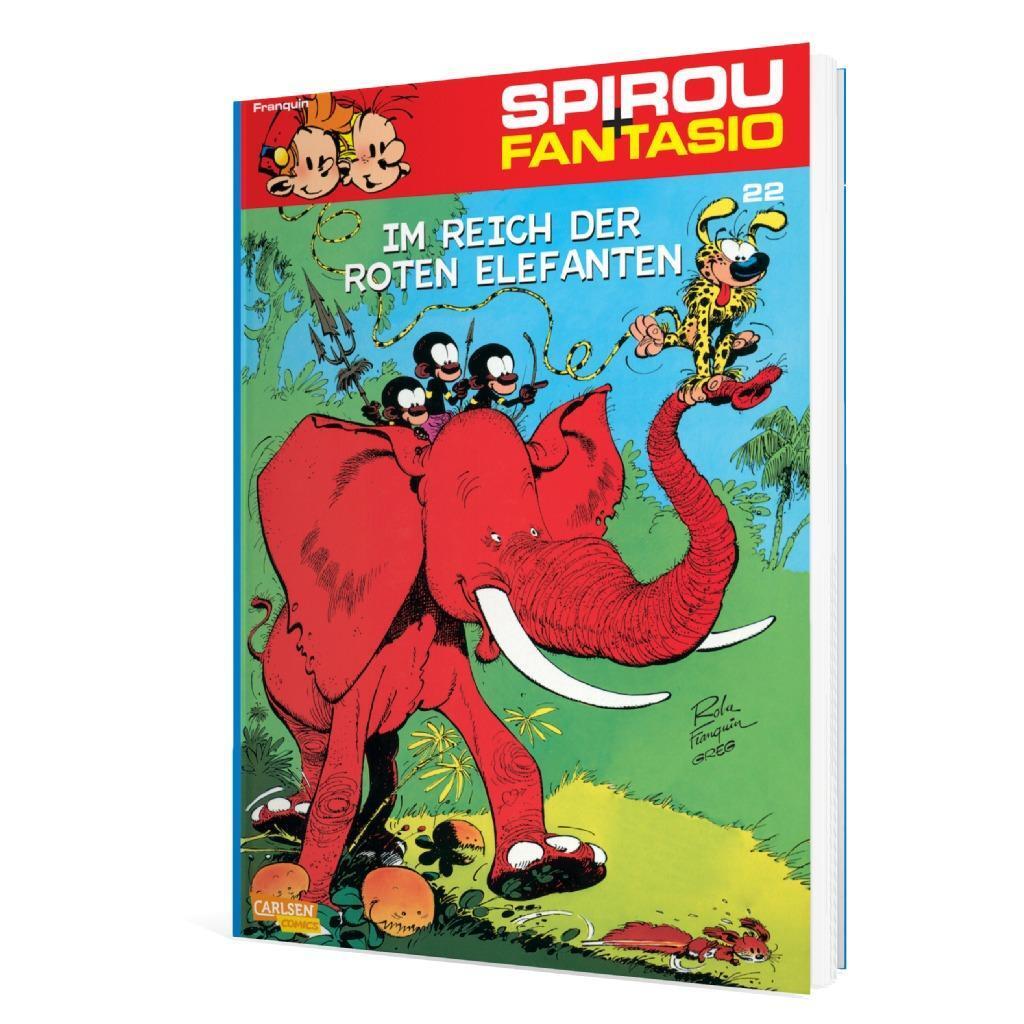 Bild: 9783551772220 | Spirou und Fantasio 22. Im Reich der roten Elefanten | Andre. Franquin