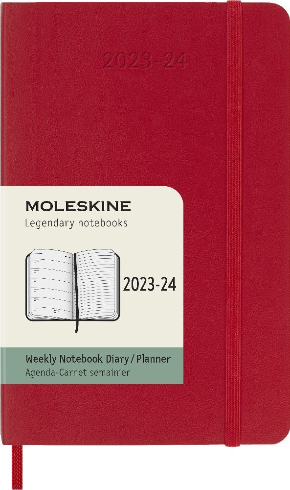 Bild: 8056598857016 | Moleskine 18 Monate Wochen Notizkalender 2023/2024, Pocket/A6,...