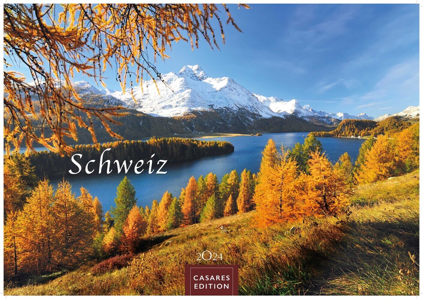 Cover: 9789918620081 | Schweiz 2024 S 24x35cm | Kalender | 14 S. | Deutsch | 2024