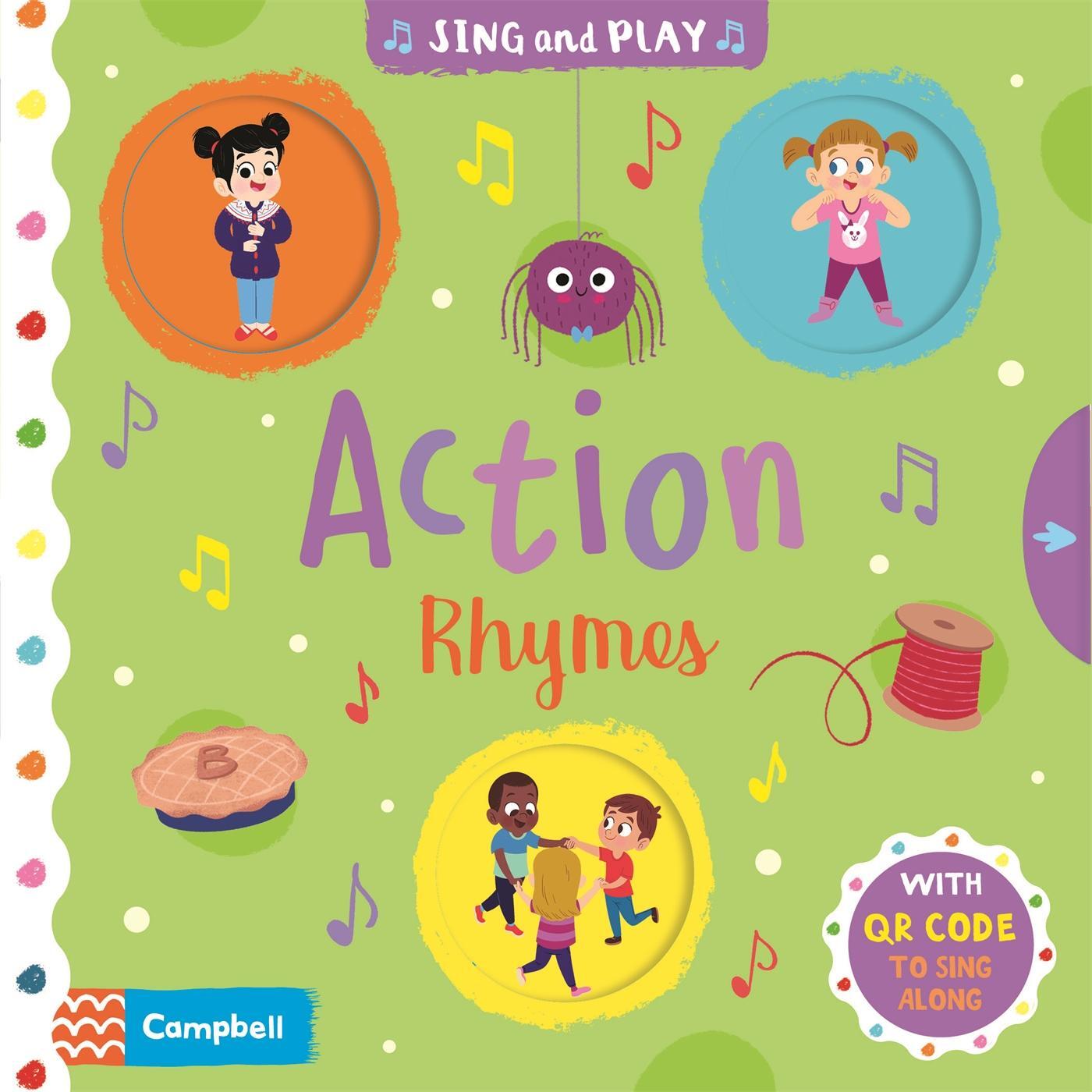 Cover: 9781529060652 | Action Rhymes | Campbell Books | Buch | Sing and Play | Englisch