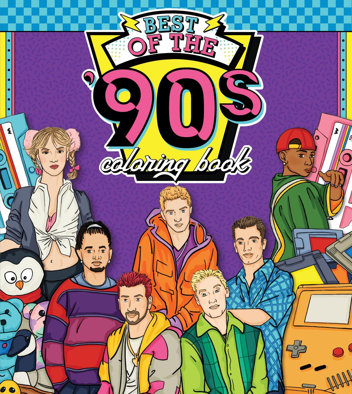 Cover: 9780760381243 | Best of the '90s Coloring Book | Walter Foster Creative Team (u. a.)