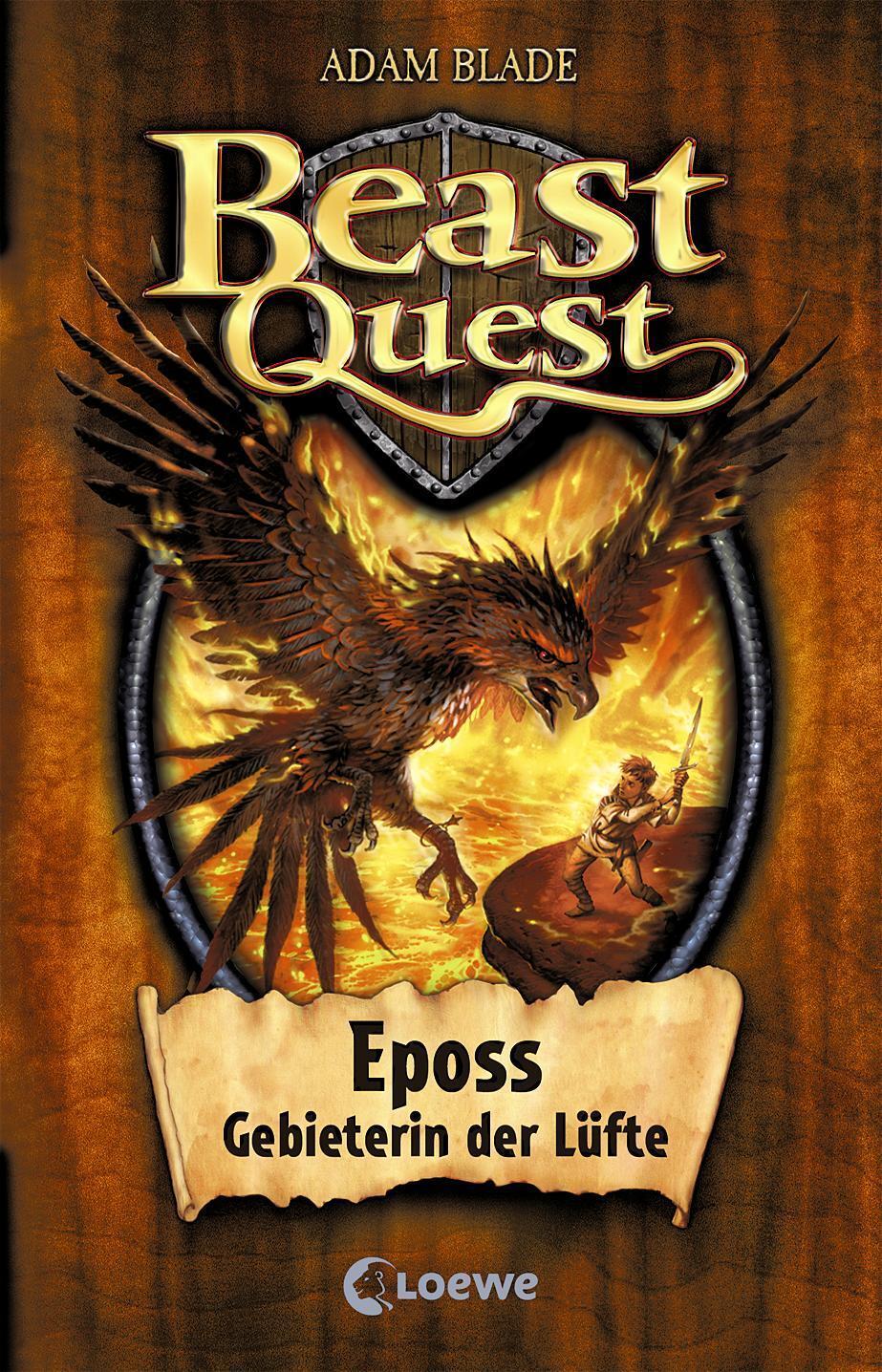 Cover: 9783785561638 | Beast Quest 06. Eposs, Gebieterin der Lüfte | Adam Blade | Buch | 2008