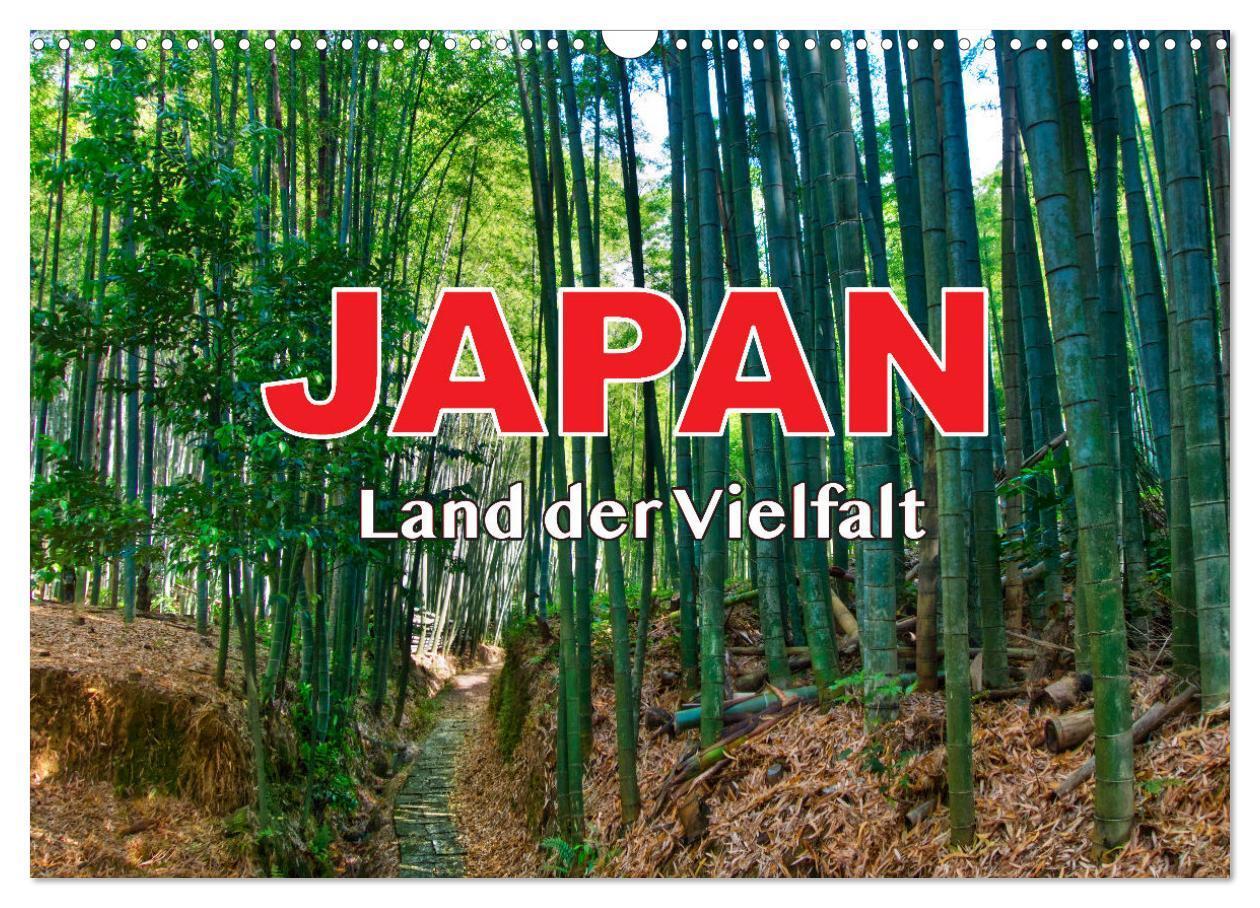 Cover: 9783383916335 | Japan - Land der Vielfalt (Wandkalender 2025 DIN A3 quer), CALVENDO...