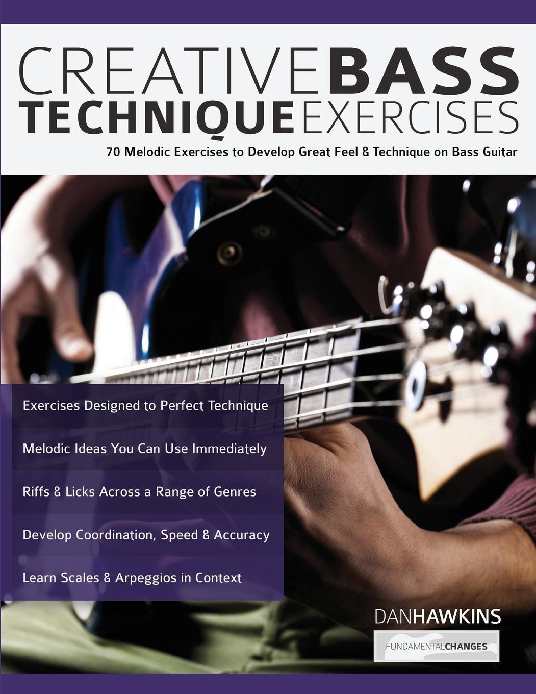 Cover: 9781789330564 | Creative Bass Technique Exercises | Dan Hawkins (u. a.) | Taschenbuch