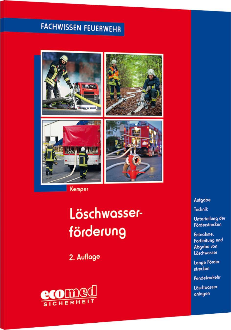 Cover: 9783609683911 | Löschwasserförderung | Hans Kemper | Taschenbuch | ecomed Sicherheit
