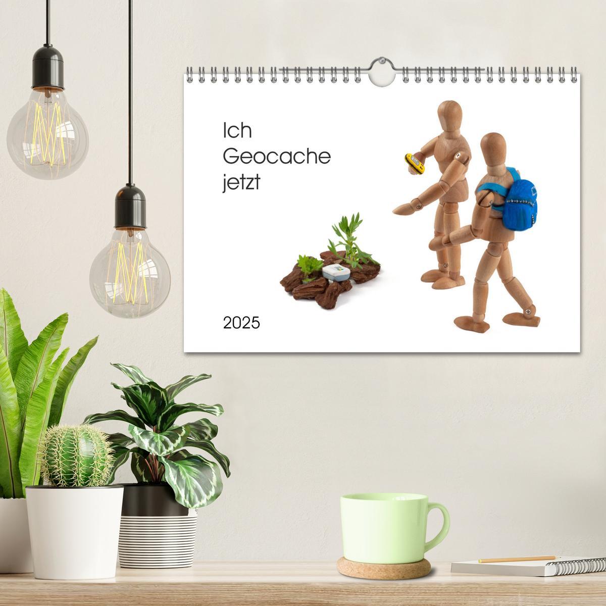 Bild: 9783435138180 | Ich Geocache jetzt (Wandkalender 2025 DIN A4 quer), CALVENDO...