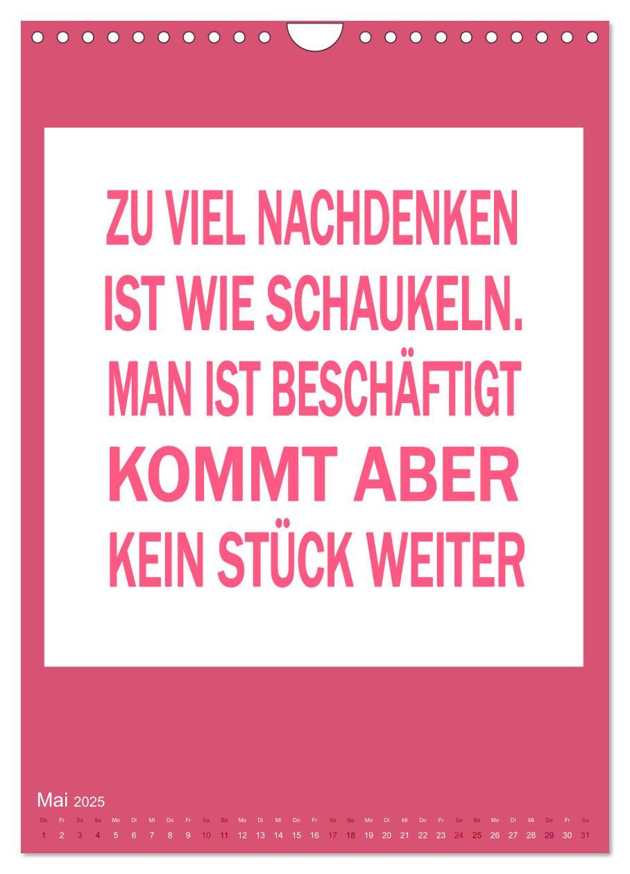 Bild: 9783435857470 | Memo an mich (Wandkalender 2025 DIN A4 hoch), CALVENDO Monatskalender