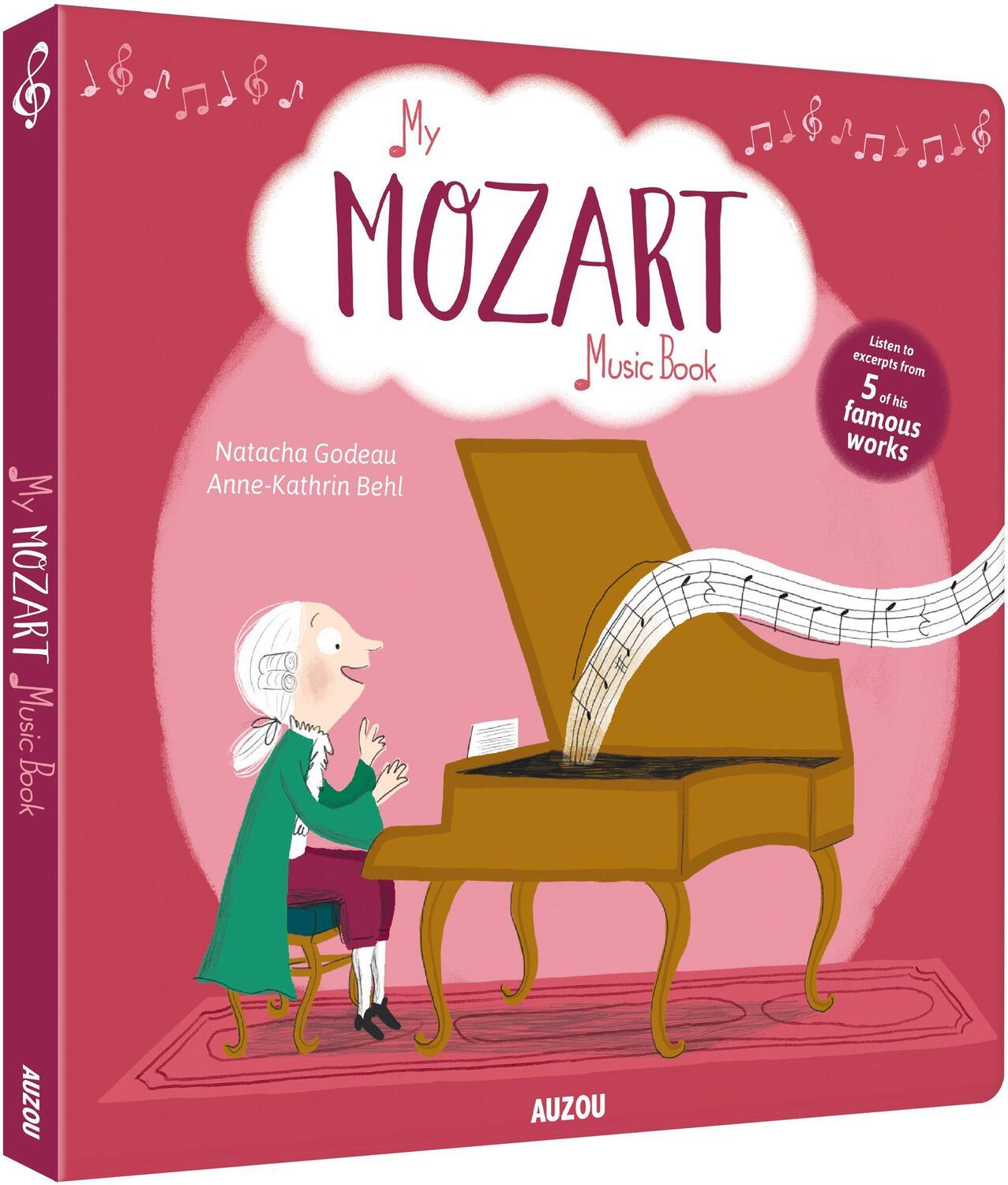 Cover: 9782733850671 | My Mozart Music Book | Natacha Godeau | Buch | Englisch | 2017 | Auzou