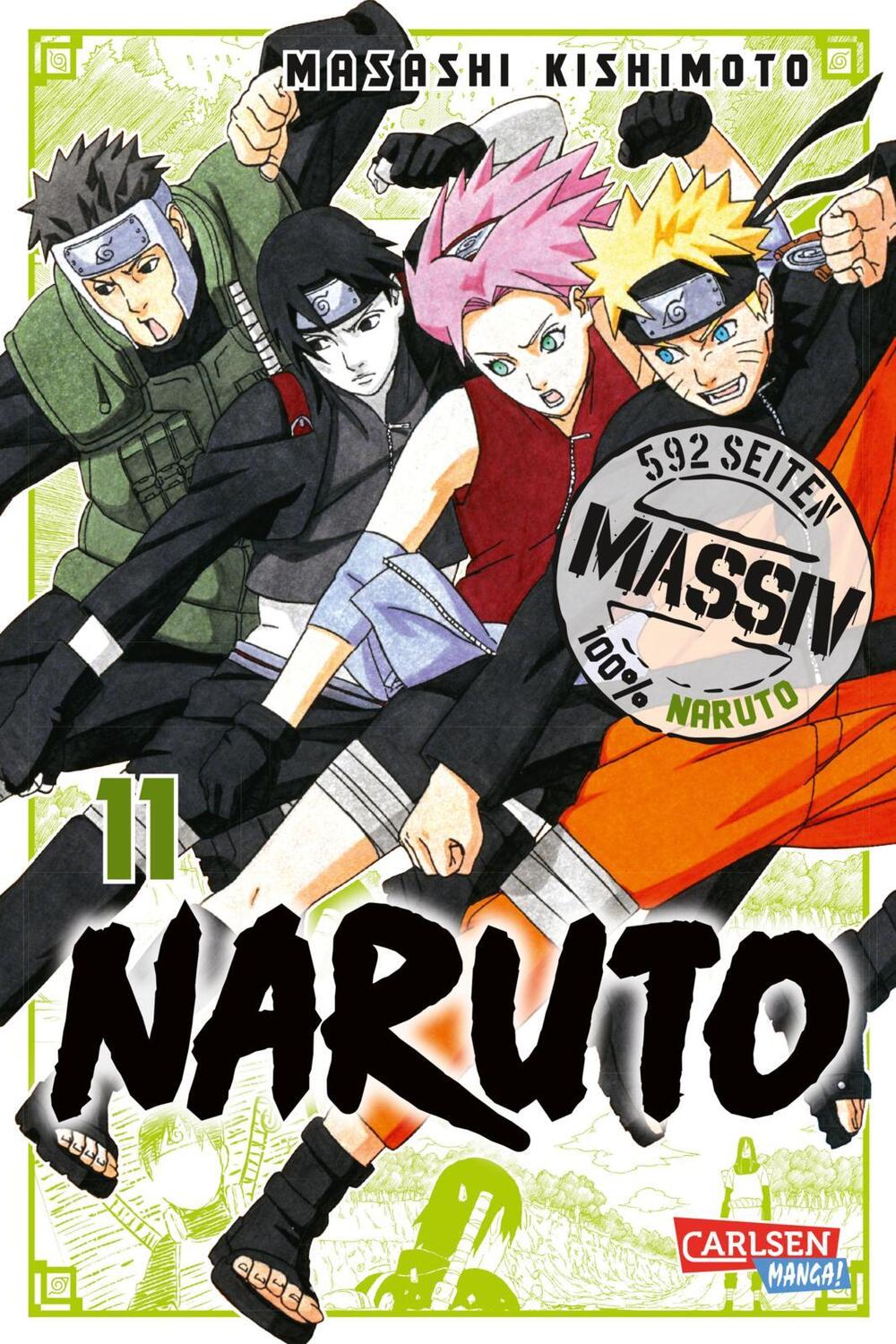 Cover: 9783551795373 | NARUTO Massiv 11 | Masashi Kishimoto | Taschenbuch | NARUTO Massiv