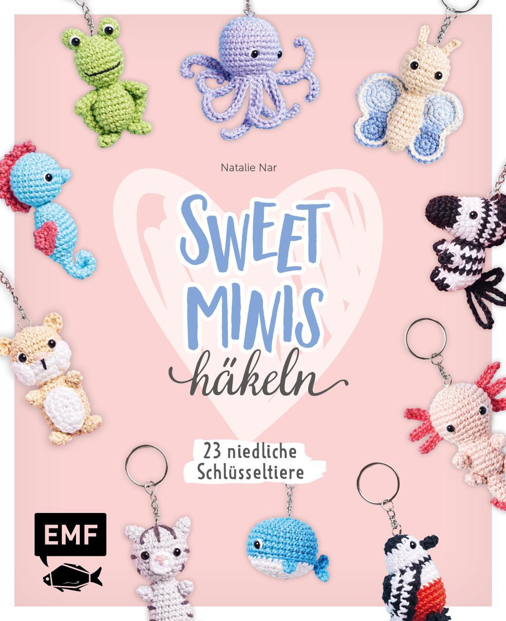 Cover: 9783745918021 | Sweet Minis häkeln - 24 niedliche Schlüsseltiere | Natalie Nar | Buch