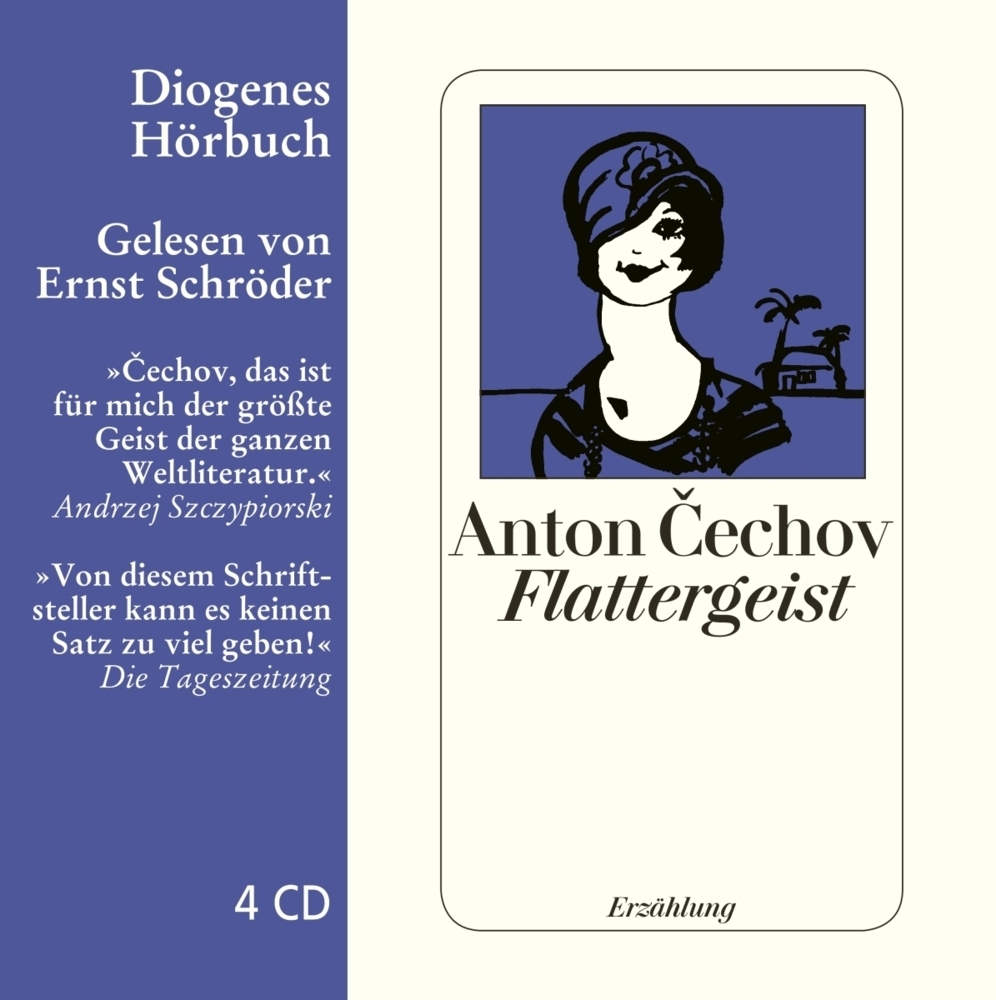 Cover: 9783257802733 | Flattergeist, 1 Audio-CD | Anton Pawlowitsch Tschechow | Audio-CD