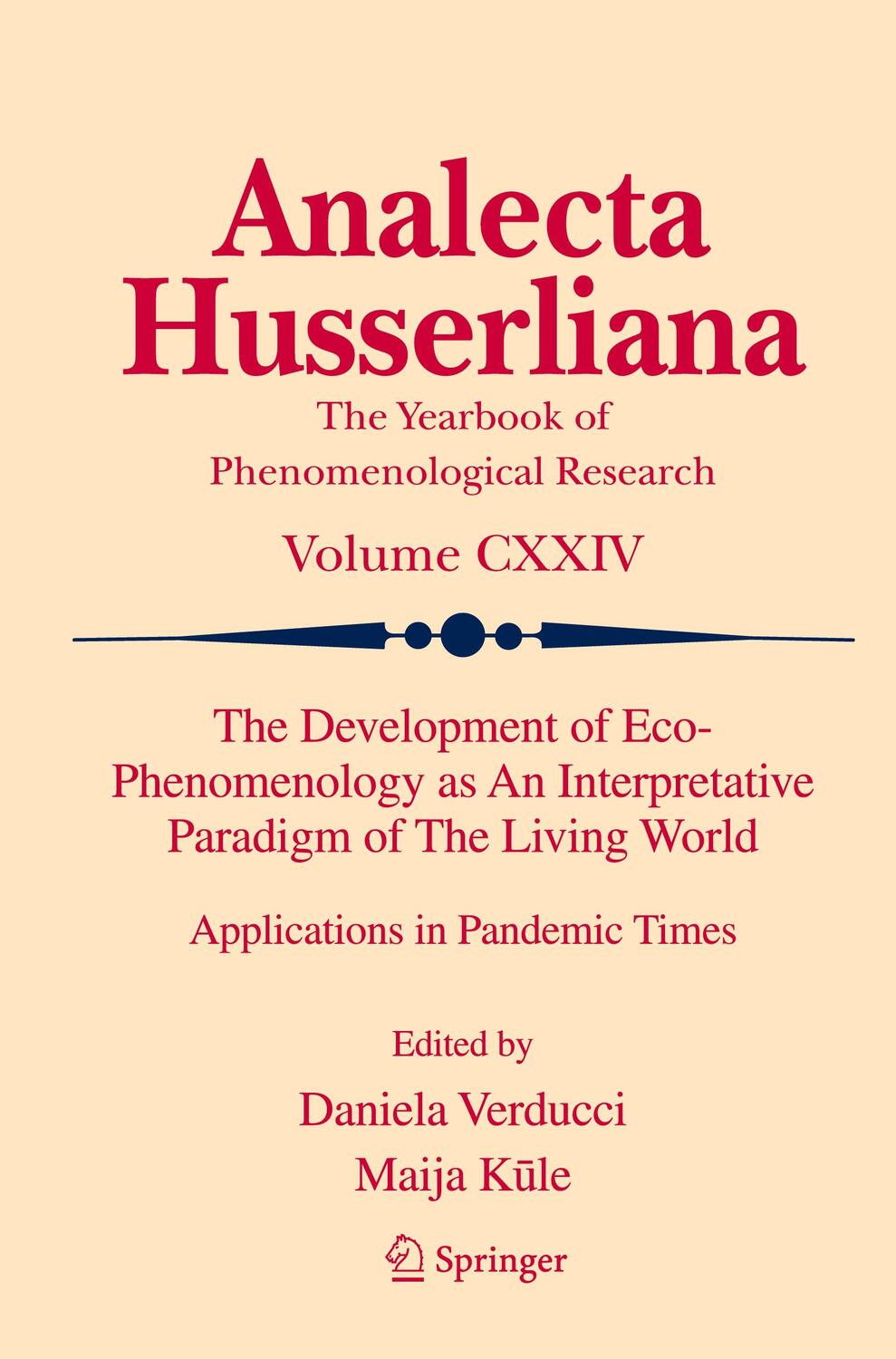 Cover: 9783031077562 | The Development of Eco-Phenomenology as An Interpretative Paradigm...
