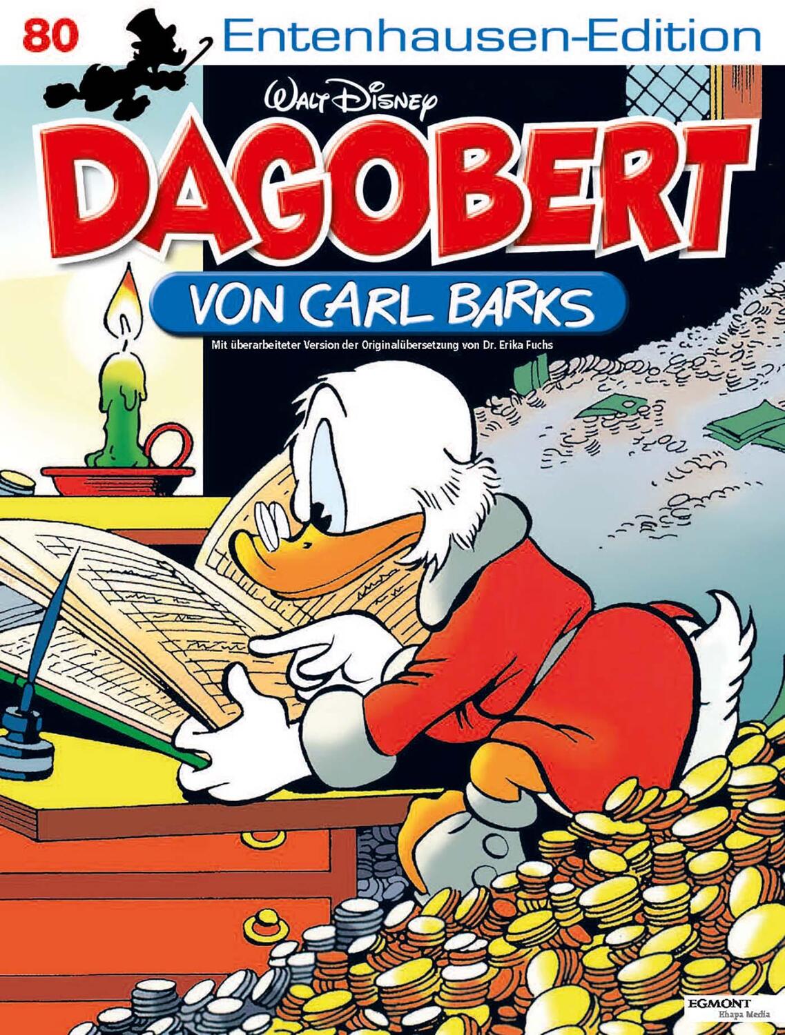 Cover: 9783841367808 | Disney: Entenhausen-Edition Bd. 80 | Dagobert | Carl Barks | Buch