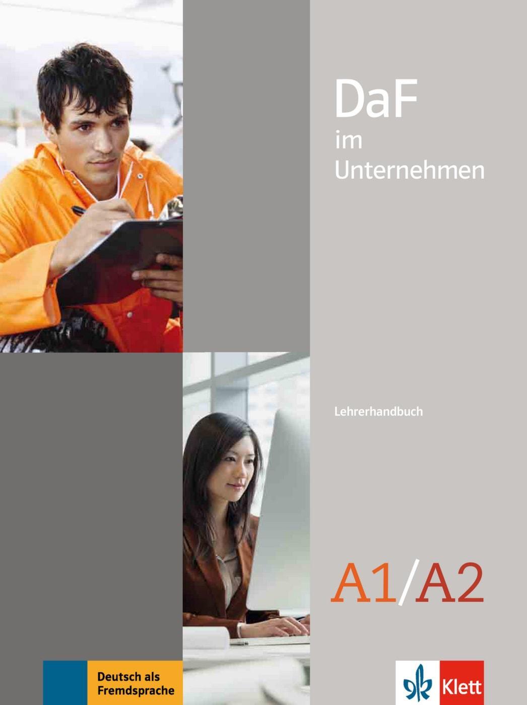 Cover: 9783126764612 | DaF im Unternehmen A1-A2. Lehrerhandbuch | Taschenbuch | Deutsch