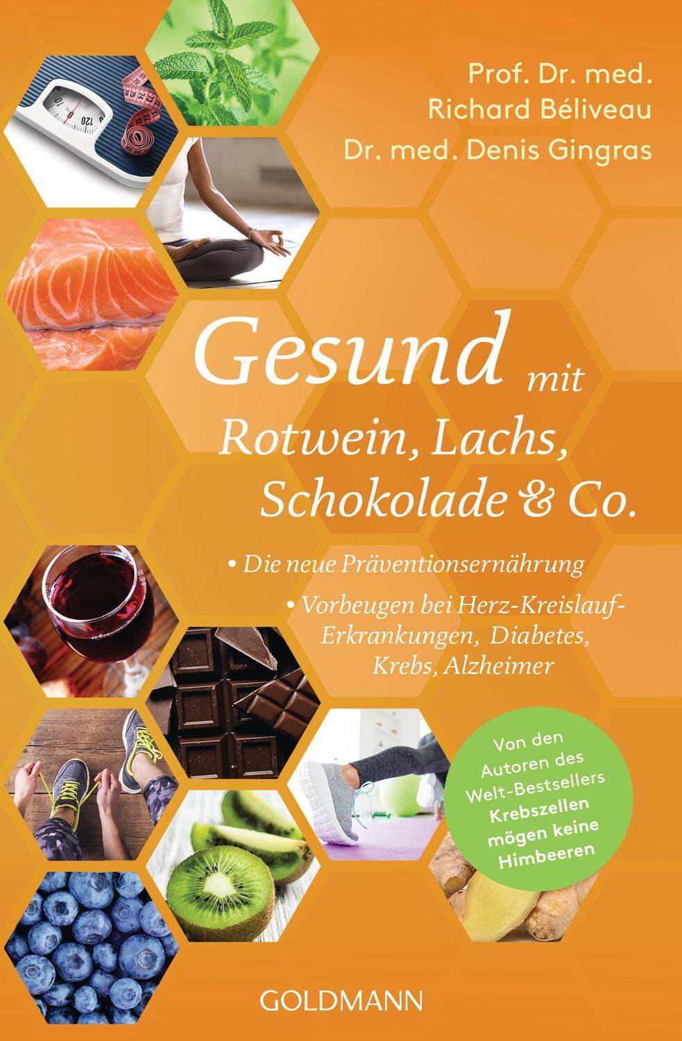 Cover: 9783442178377 | Gesund mit Rotwein, Lachs, Schokolade & Co. | Richard Béliveau (u. a.)