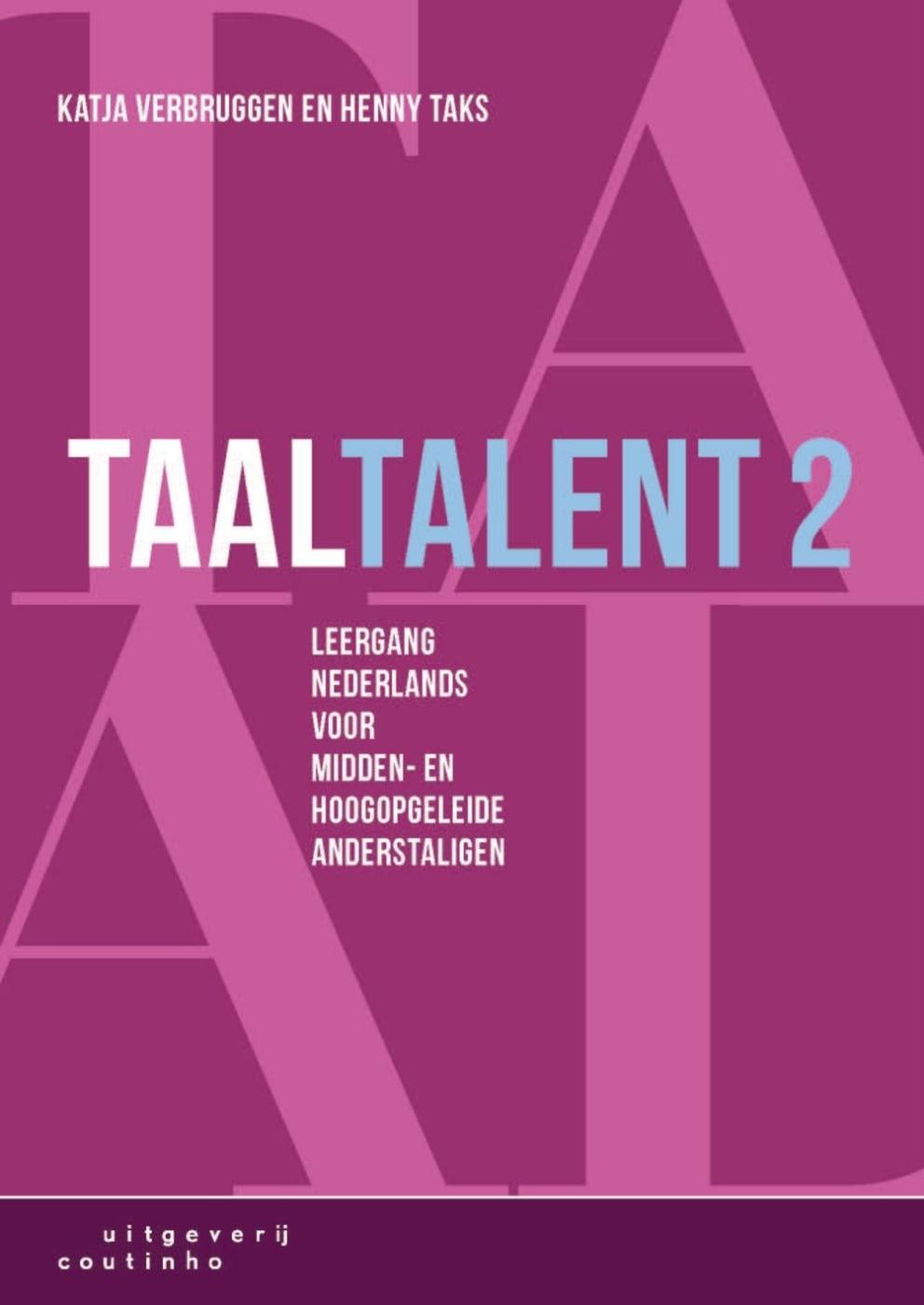 Cover: 9783125289161 | Taaltalent 2 (A2). Kursbuch + Online-Material | Verbruggen | Buch