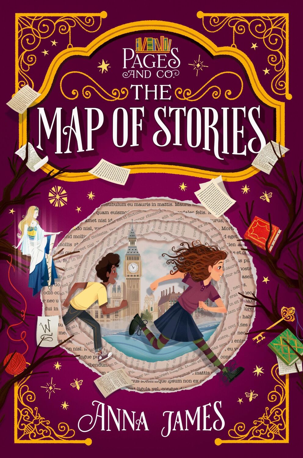 Cover: 9781984837349 | Pages &amp; Co.: The Map of Stories | Anna James | Taschenbuch | Englisch